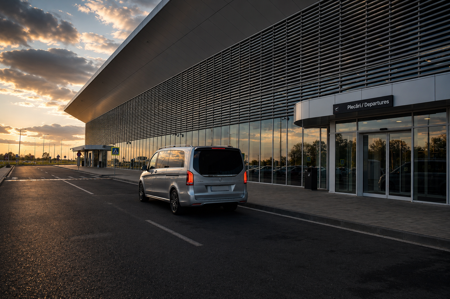Închiriere Mercedes V-Class pentru familie business și bagaje