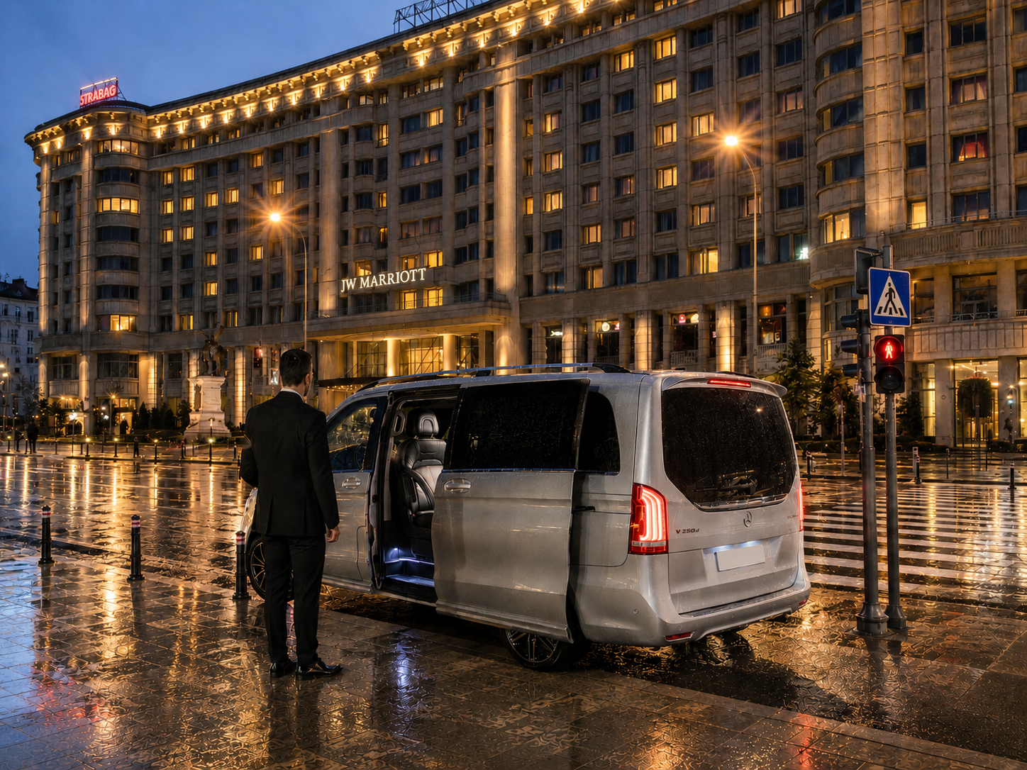 Mercedes V-Class cu șofer în România
